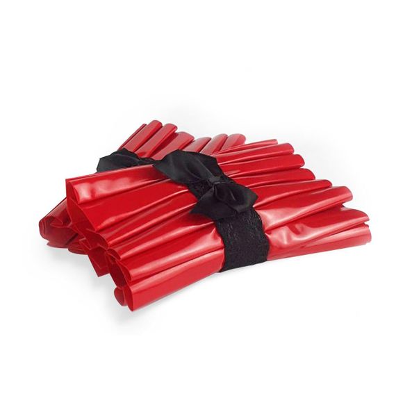 Плиссированные манжеты на руки Art of Sex - Eva, цвет красный sexstyle | Зображення 1