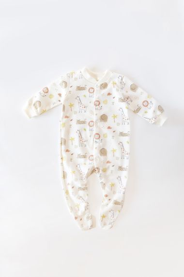 Чоловічок з начосом, 100% бавовна, принт Сафарі 80