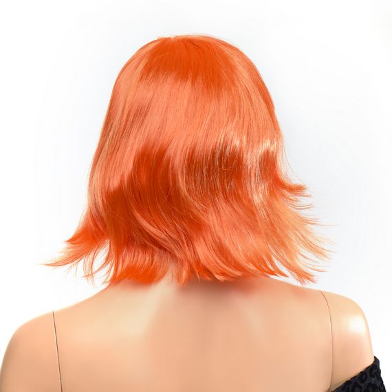 Перука каре з чубчиком Fetish Hair, помаранчева, 25 см | Зображення 2