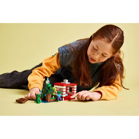 Конструктор LEGO Minecraft Будинок із вибухівки в джунглях (21275) | Зображення 8