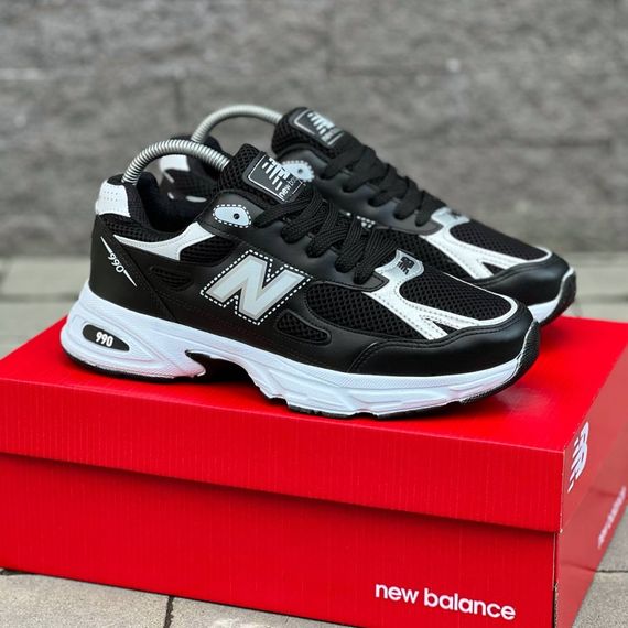 Кросівки New Balance весна/літо колір чорний, білий | Зображення 3