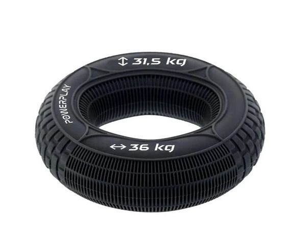 Еспандер кистьовий силіконовий PowerPlay PP-4330 Hand Grip Loops Hard 31.5-36 кг Чорний (PP_4330_Black_(31.5-36kg)) | Зображення 2