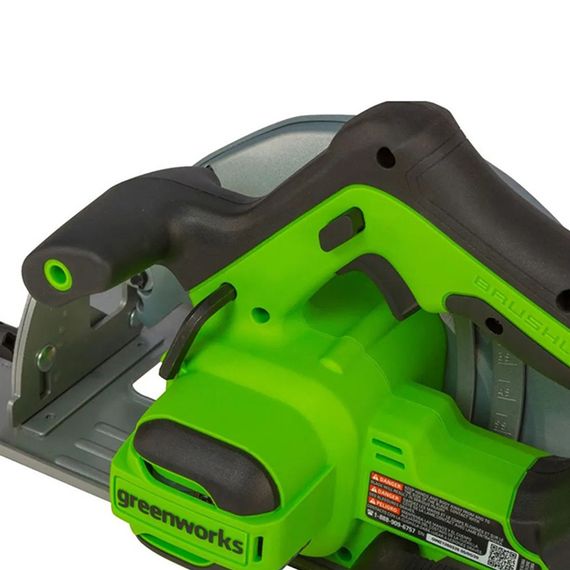 Циркулярна пила акумуляторна Greenworks GD24CS | Зображення 7