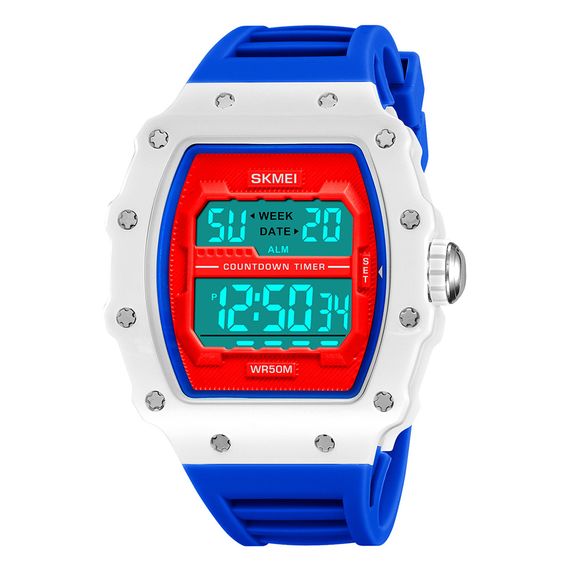 Чоловічий годинник Skmei 2296BU Blue | Зображення 1