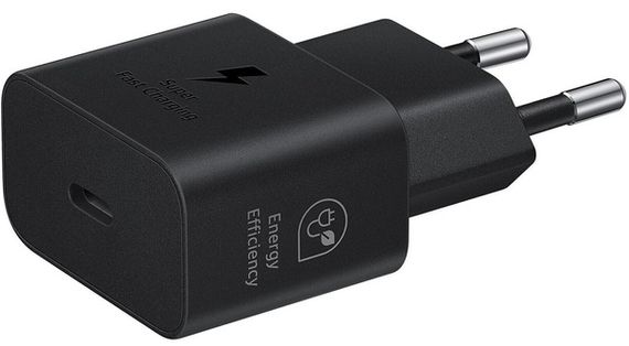 Мережевий зарядний пристрій Samsung 25W Travel Adapter + Type-C cable Black (EP-T2510XBEGEU) | Зображення 3