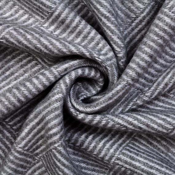 Плед бавовняний Паркет сірий Love You 200 x 220 см | Зображення 2