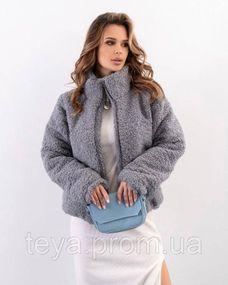 Куртка колір сірий розмір L FI_009017