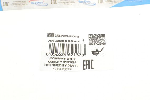 Патрубок системи охолодження VW T5 2.0TDI 09-15 К-кт  223988 | Зображення 7