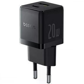 СЗУ Baseus Palm Fast Charger 20W (1USB-A/1C) (P10111608) Cluster Black