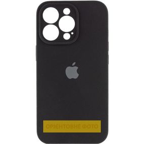 Чехол Silicone Case Full Camera Protective (AA) для Apple iPhone 17 Pro Max (6.9") Черный / Black