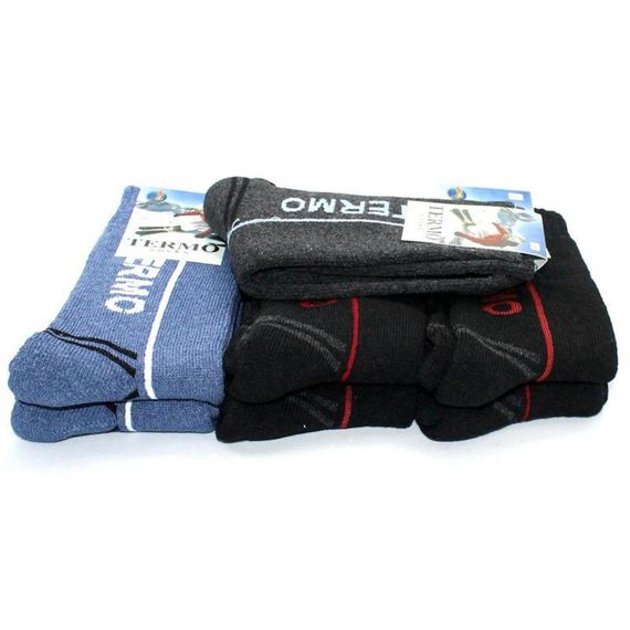 Чоловічі термошкарпетки вовняні 41-45 р, THERMO Socks / Теплі зимові шкарпетки | Зображення 4