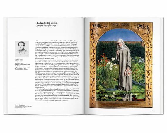Прерафаеліти книги про життя великих художників Pre-Raphaelites - Taschen Подарункові книги про мистецтво | Зображення 3