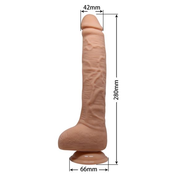 Вібратор - Beautiful Encounter Dick Vibrator Flesh | Зображення 6