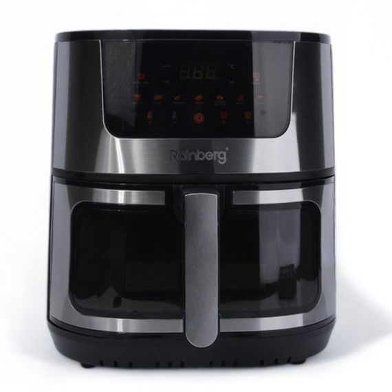 Аерофритниця Rainberg RB-2287 Потужна фритюрниця 4200 Вт Аерогриль для приготування без олії 12,5 л YW-91