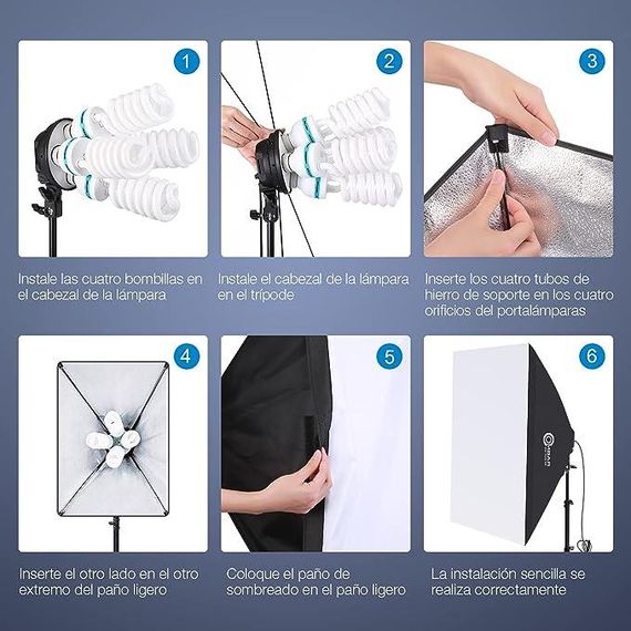 Студійне освітлення OMBAR: професійний софтбокс для фото та відео 🎥📸 | Зображення 5