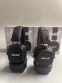 Наушники Bluetooth Беспроводные Marshall Major IV, коричневые