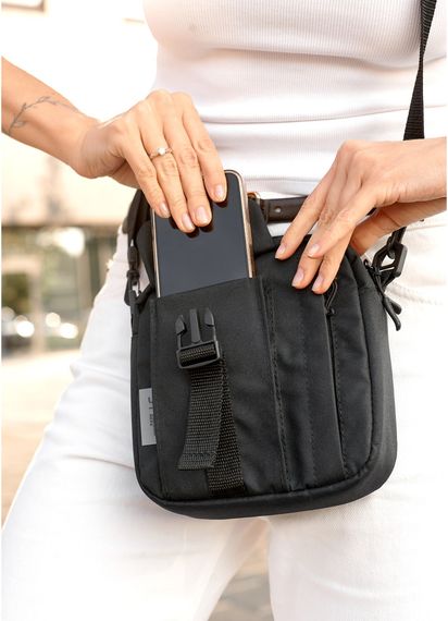 Сумка жіноча Sambag TEL Чорна 17 х 17 х 6 см (70151065) | Зображення 3