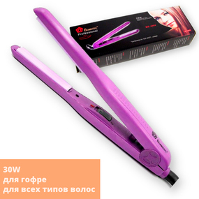 Щипці гофре прикоренева плойка Domotec MS-4904 бузкові 30W (MS-4904_256)