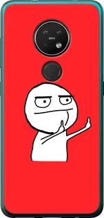 Чохол на Nokia 7.2 Мем із пластику FCh_013304