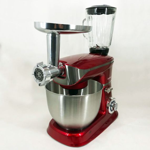 Багатофункціональний кухонний комбайн Rainberg RB-8080 Тістоміс, М'ясорубка, Блендер, Потужний блендер | Зображення 2