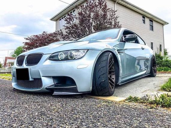 Накладки на пороги (для E92/E93, Карбон) для BMW 3 серия E-90/91/92/93 2005-2011 гг | Зображення 4