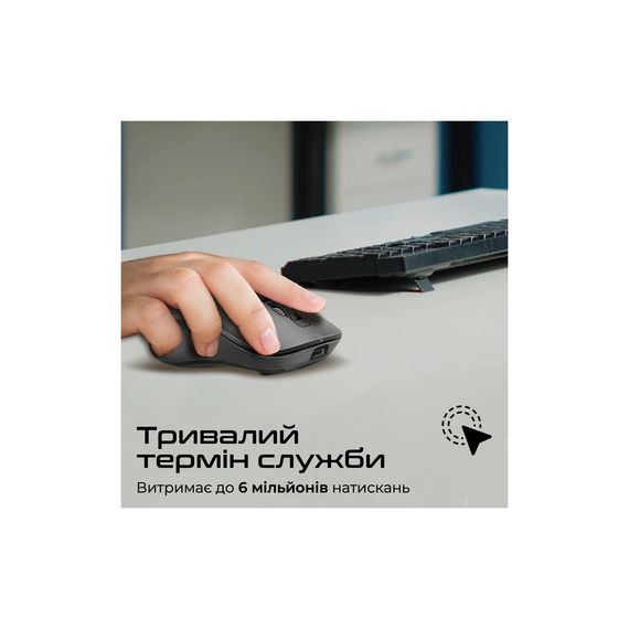 Мишка Promate Samo Wireless/Bluetooth Black (samo.black) | Зображення 6