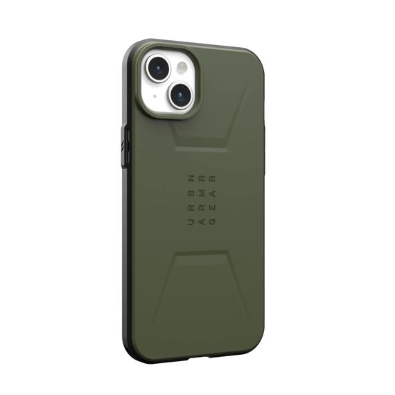 Чохол UAG для Apple iPhone 15 Plus Civilian Magsafe, Olive Drab (114306117272) | Зображення 2