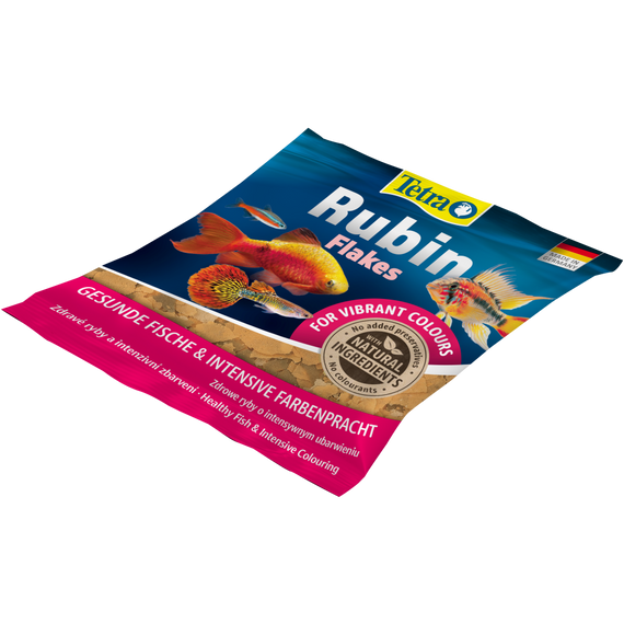 Корм сухий Tetra Rubin Flakes для акваріумних рибок для забарвлення в пластивцях 12 г | Зображення 3