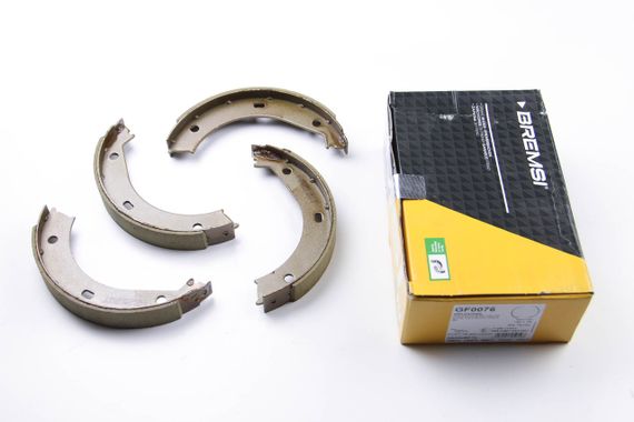 Колодки ручного тормоза BMW 5(E28,E34) 81-97/6(E24) 77-89/ 7(E38) 94-01 (ATE), Bremsi (GF0076) | Зображення 2