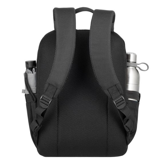 Рюкзак городской Rivacase 8264 Black 27.5х40.5х11 см черный | Зображення 7