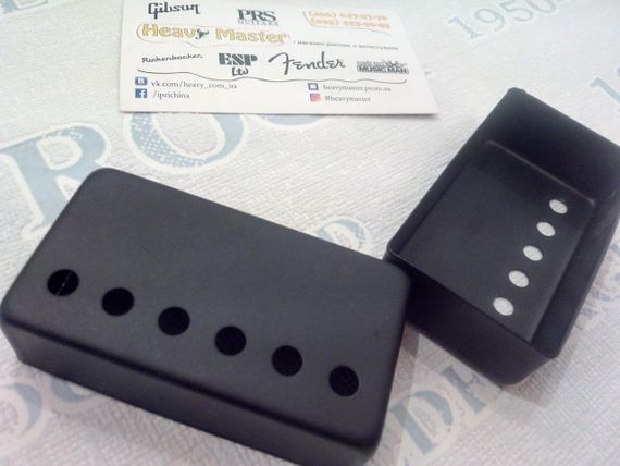Кришки для хамбакерів для звукознімачів електрогітари Gibson Epiphone Les Paul LP хамбакера | Зображення 1