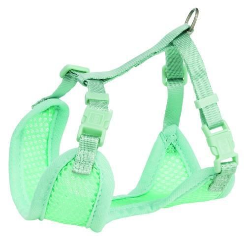 Шлея з повідцем Trixie для цуценят S–M 26–34 см х 10 мм 2,00 м м'ятний