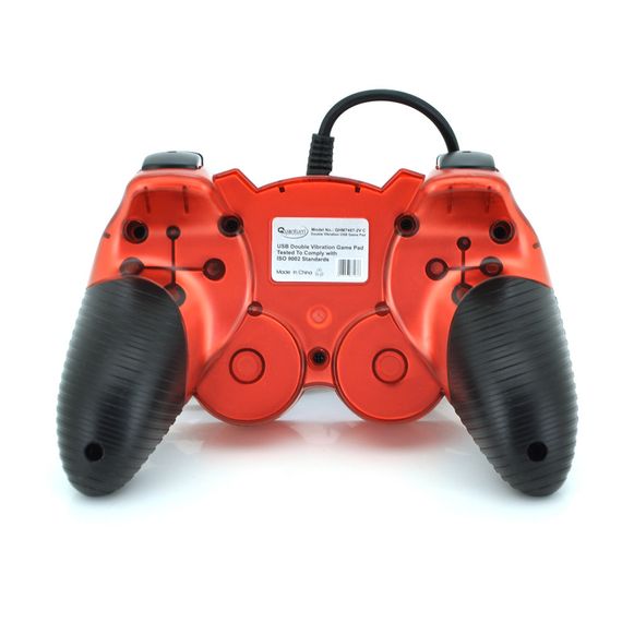 Геймпад проводной для ПК USB-908 USB 2.0 Double Shock (Red),Blister | Зображення 3