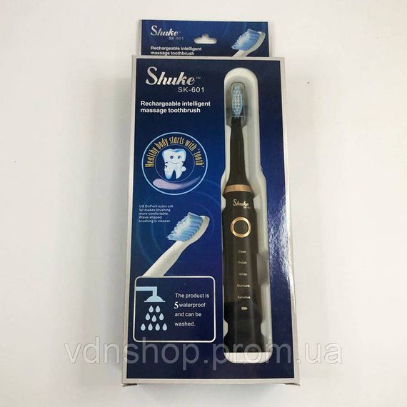 Ультра звукова зубна щітка, Ultrasonic зубна щітка Електрична зубна Електрична звукова DH-41 | Зображення 8