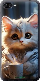Чохол на Asus ZenFone 4 Max ZC520KL Білий кіт "5646u-1242-2448"