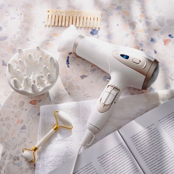 Фен Adler AD 2248 white champagne 2200Вт/ 2 швидкості/ хол.обдув/ темп.режимів-3/ іонізація/ дифузор | Зображення 3