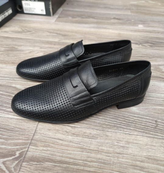 Лофери для чоловіка на літо 45 розмір, чорний колір | Зображення 5