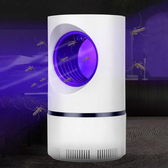 Лампа-пастка для комарів та комах, від USB, Mosquito Killer 360 / Електричний знищувач комарів | Зображення 5
