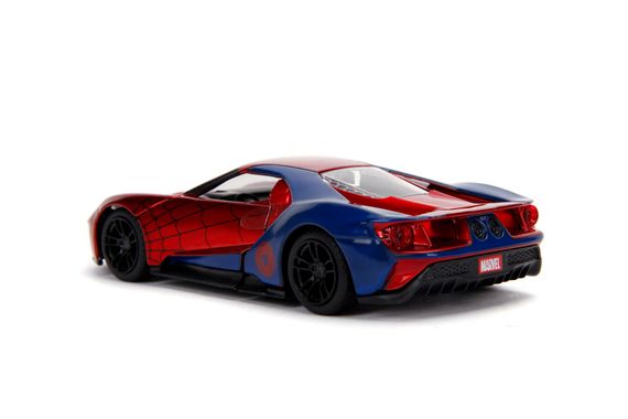 Ігрова металева машинка Marvel Spiderman Ford GT 2017 | Зображення 1