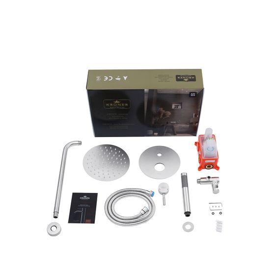 Душова система Kroner KRP Edelstahl Klassisch - ESG082 (CV029973) | Зображення 6