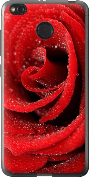 Чехол на Xiaomi Redmi 4X Красная роза "529u-778-17620"