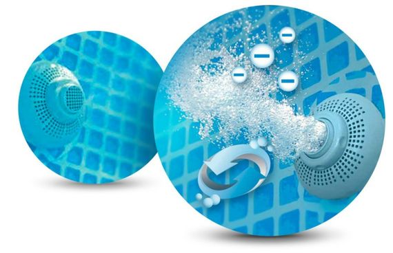 Басейн каркасний прямокутний 6 в 1 INTEX 26792, 488 x 244 x 107 см, сірий (DM-26792) | Зображення 4