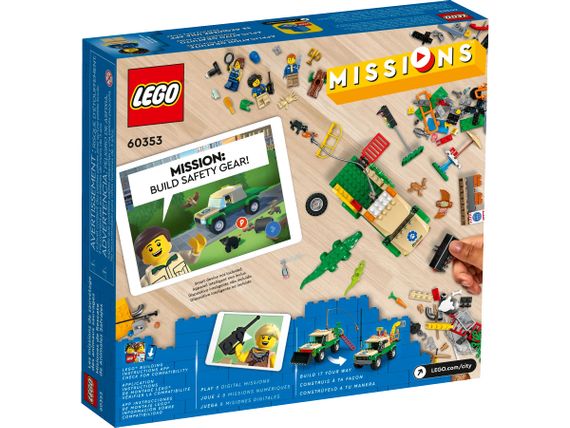 Конструктор LEGO City Missions Місії порятунку диких тварин (60353) | Зображення 6