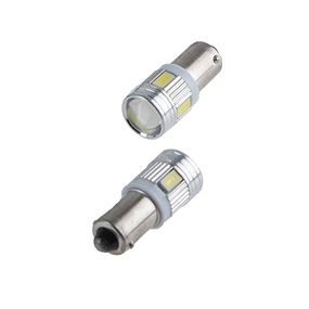 Лампа діодна BA9S-6SMD-5630 линза 60573