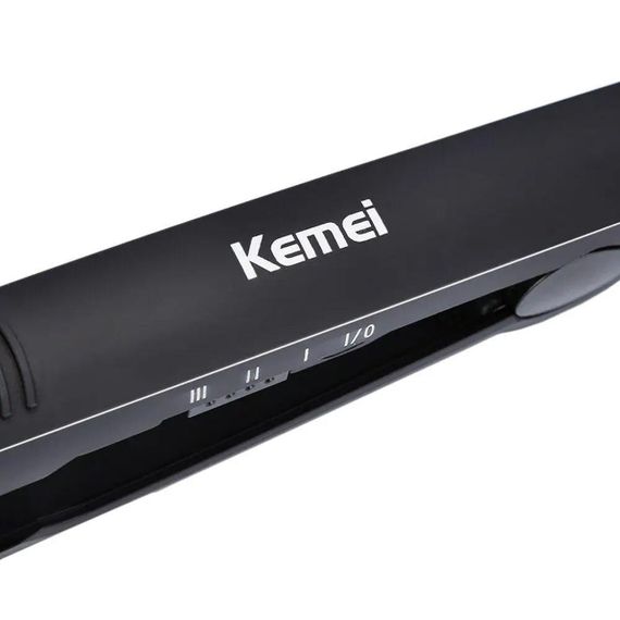 Тройная плойка для завивки волос 45Вт, Kemei KM-2022 / Щипцы для локонов с керамическим покрытием | Зображення 3