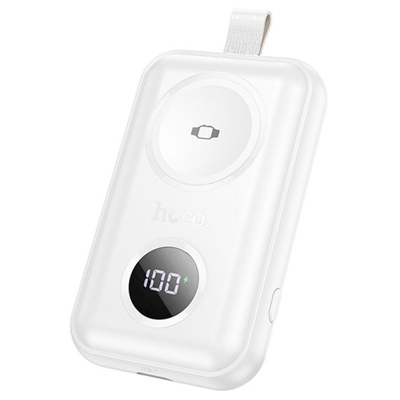 Портативний ЗП Power Bank Hoco J137 for Apple Watch 2.5W 2500 mAh White