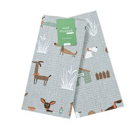 Набір рушників Home Line 65019 Україна 45x60  Бавовна Сірий