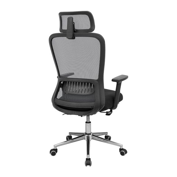 Крісло Експерт Хром M-2 (Anyfix) Сітка сіра | Зображення 3