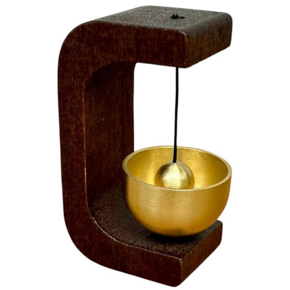 Деревянный звонок Primo Wood Bell для дверей - Dark Brown | Зображення 2