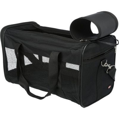Переноска для животных Trixie Ryan Carrier 26x27х47 см до 6 кг (черная) (4011905288413) | Зображення 1